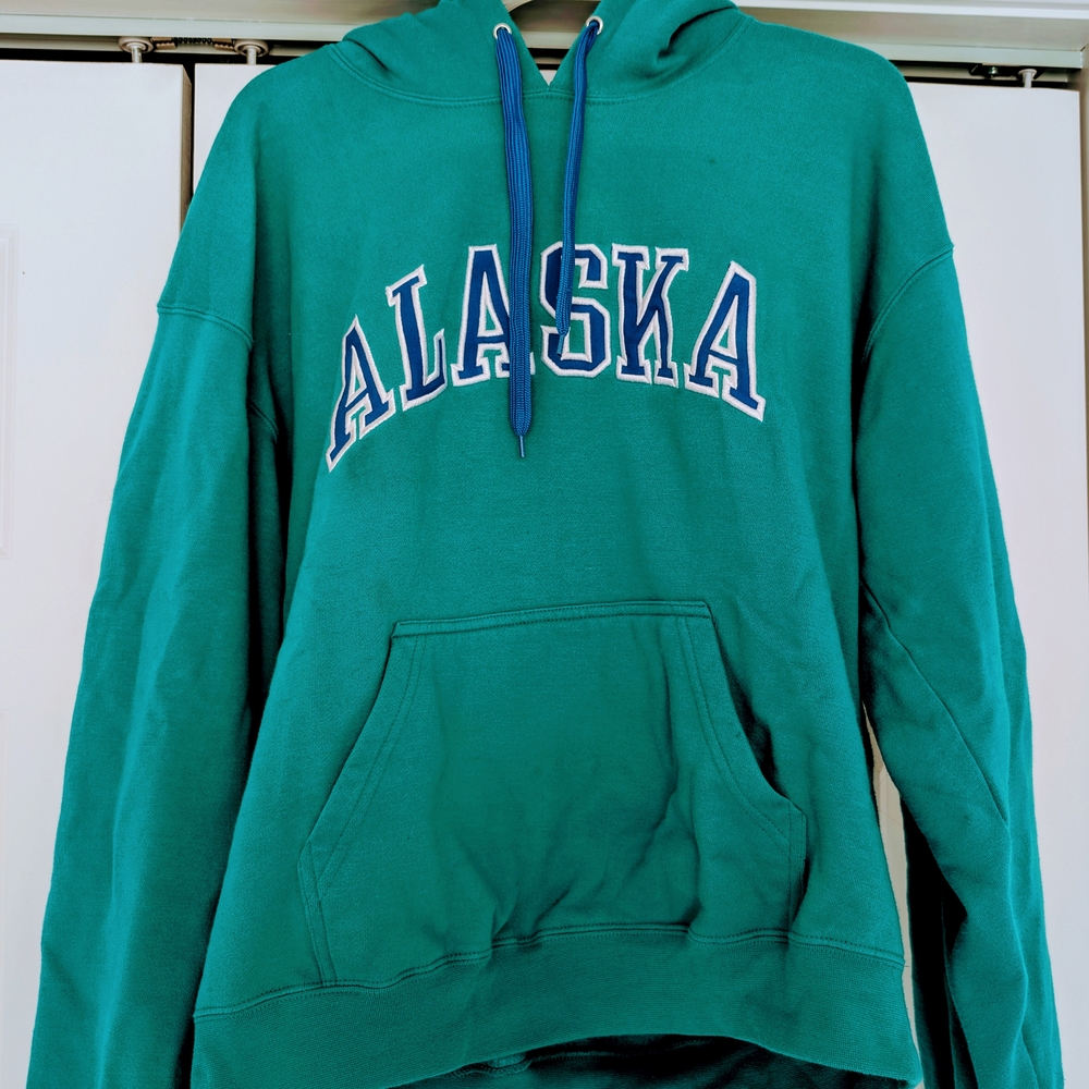 Teal & Blue Alaska Hoodie